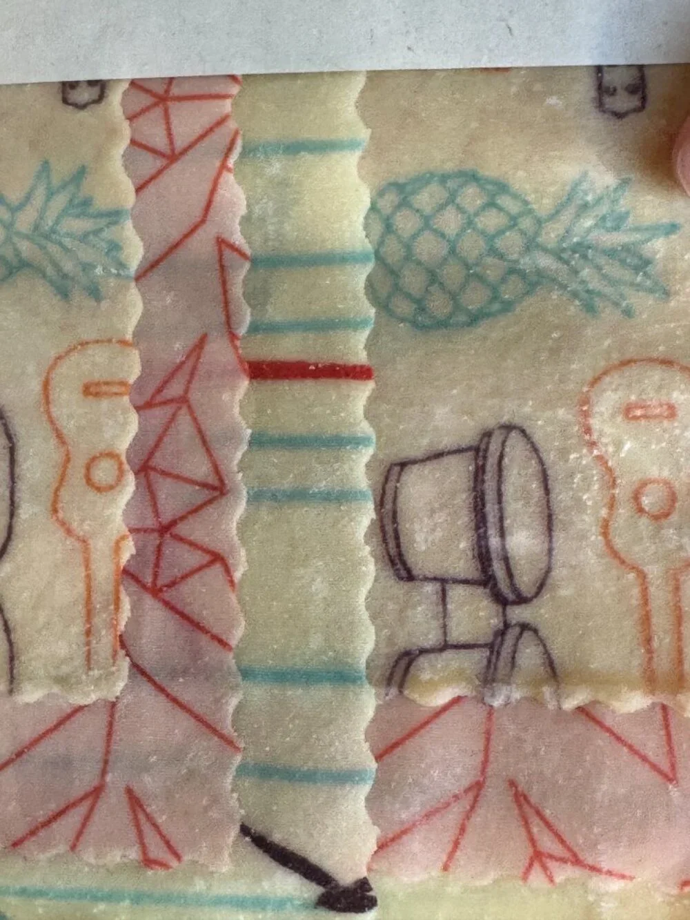 Bee Akamai Eco Wraps 3 Pack Handmade Maui Hawaiian Beeswax Food Wraps New